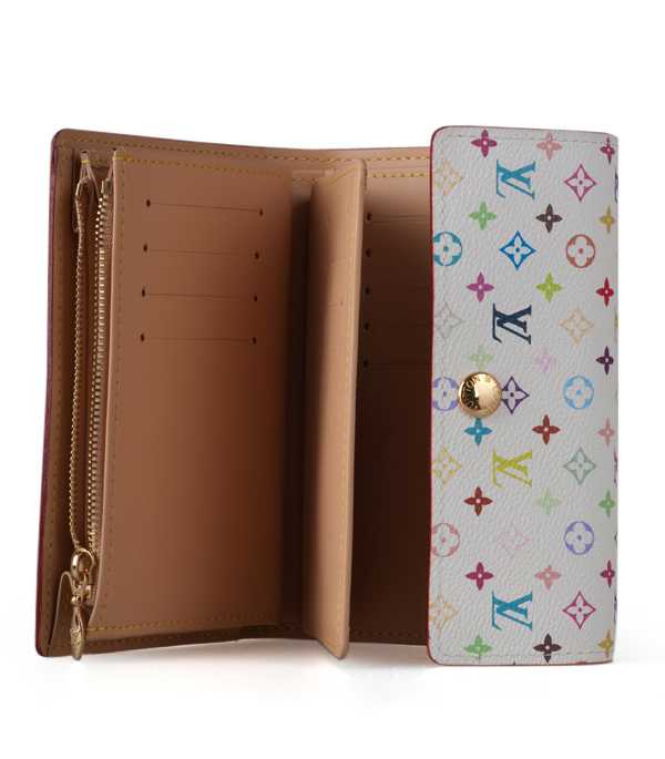 1:1 Copy Louis Vuitton Monogram Multicolore Alexandra Wallet M60083 Replica